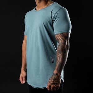 Alphalete Scoop neck tee- trooper never worn